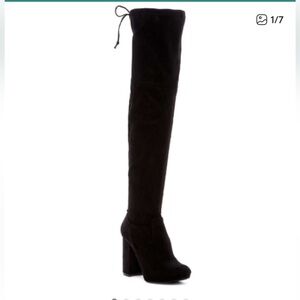 ZIGIny Over The Knee Boots Black